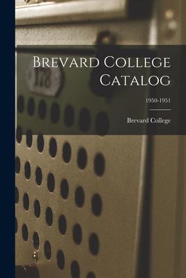 Brevard College Catalog; 1950-1951