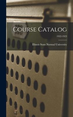 Course Catalog; 1922-1923