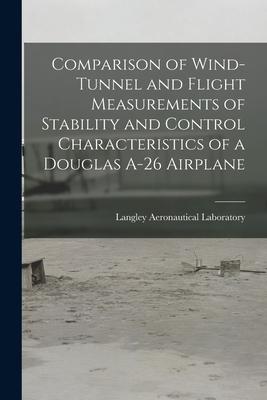 Comparison of Wind-tunnel and Flight Measurements of Stability and Control Characteristics of a Douglas A-26 Airplane