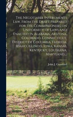 The Negotiable Instruments Law, From the Draft Prepared for the Commissioners on Uniformity of Laws and Enacted in Alabama, Arizona, Colorado, Connect