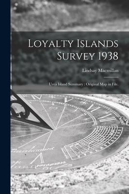 Loyalty Islands Survey 1938: Uvea Island Summary: Original Map in File.