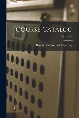 Course Catalog; 1923-1924