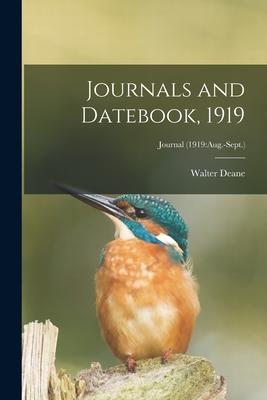 Journals and Datebook, 1919; Journal (1919: Aug.-Sept.)