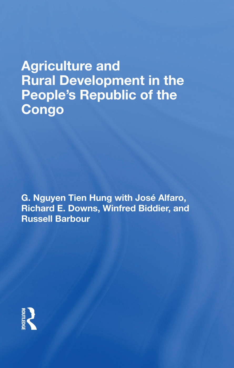 Agriculture and Rural Development in the People’’s Republic of the Congo