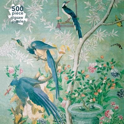 Adult Jigsaw Puzzle John James Audubon: Magpie Jays (500 Pieces): 500-Piece Jigsaw Puzzles