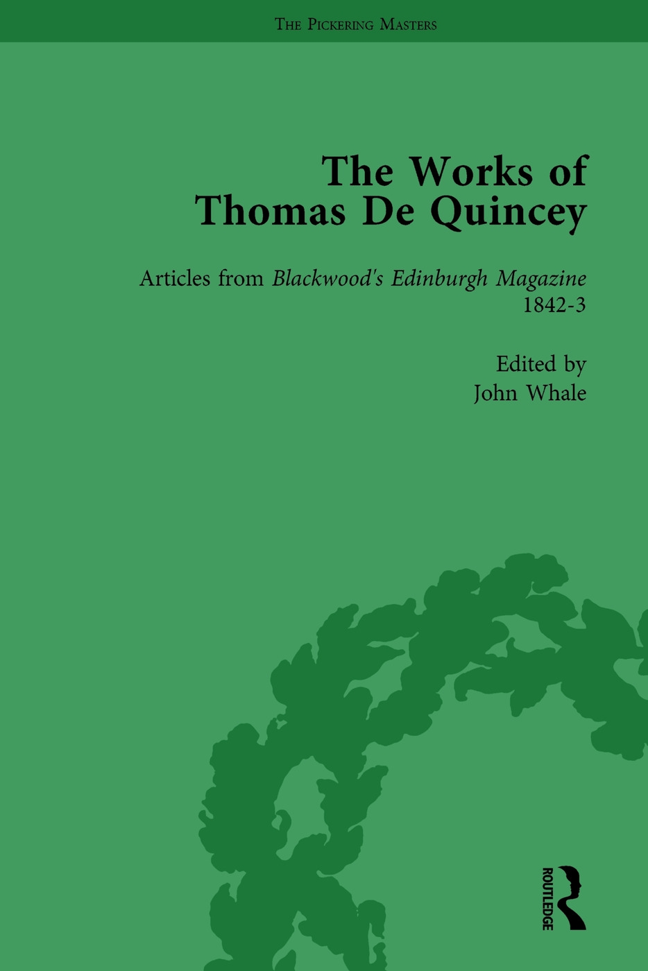 The Works of Thomas de Quincey, Part II Vol 14