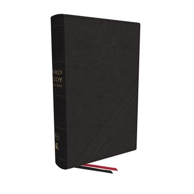 Kjv, Word Study Reference Bible, Bonded Leather, Black, Red Letter, Comfort Print: 2,000 Keywords That Unlock the Meaning of the Bible