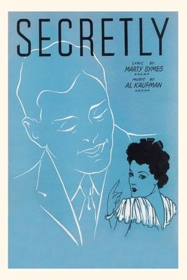 Vintage Journal Sheet Music for Secretly