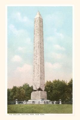 Vintage Journal Obelisk, Central Park, New York City