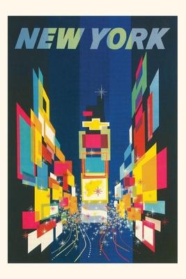 Vintage Journal Travel Poster, New York City