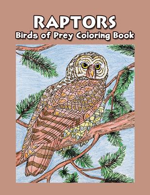 Raptors: Birds of Prey Coloring Book