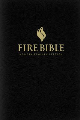 Mev Fire Bible: Black Bonded Leather - Modern English Version