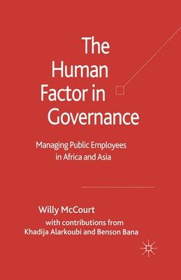 The Human Factor in Governance: Managing Public Employees in Africa and Asia