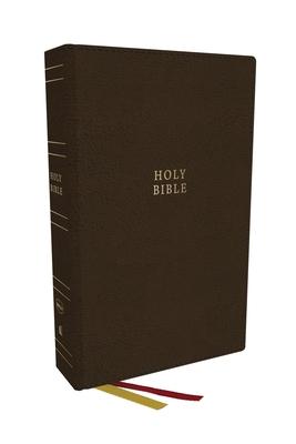 NKJV Holy Bible, Super Giant Print Reference Bible, Brown Bonded Leather, 43,000 Cross References, Red Letter, Comfort Print: New King James Version: