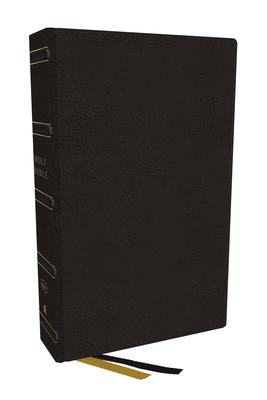 KJV Holy Bible, Center-Column Reference Bible, Genuine Leather, Black, 72,000+ Cross References, Red Letter, Comfort Print: King James Version: King J