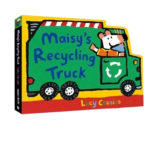 小鼠波波交通工具造型硬頁書：回收卡車Maisy’s Recycling Truck: A Maisy Shaped Board Book