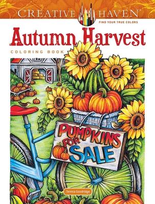 Creative Haven Autumn Harvest Coloring Book