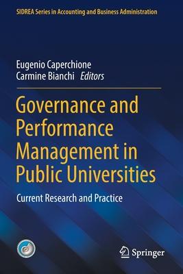 Governance and Performance Management in Public Universities: Current Research and Practice