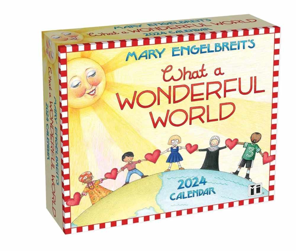 Mary Engelbreit’s 2024 Day-To-Day Calendar: What a Wonderful World