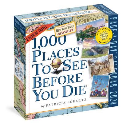 1,000 Places to See Before You Die Page-A-Day Calendar 2024: A Year of Travel