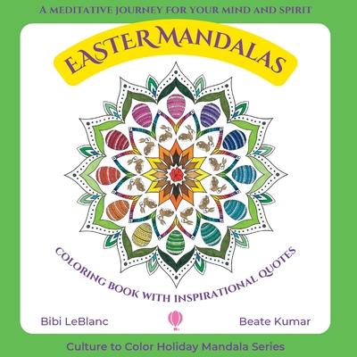 Easter Mandalas - Coloring Book with Inspirational Quotes