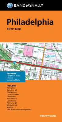 Rand McNally Folded Map: Philadelphia Street Map