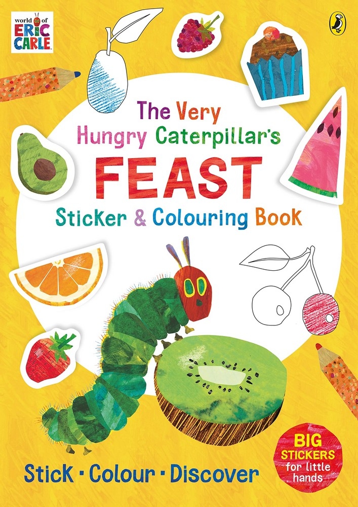 貼紙著色活動書：The Very Hungry Caterpillar’s Feast Sticker and Colorings Book