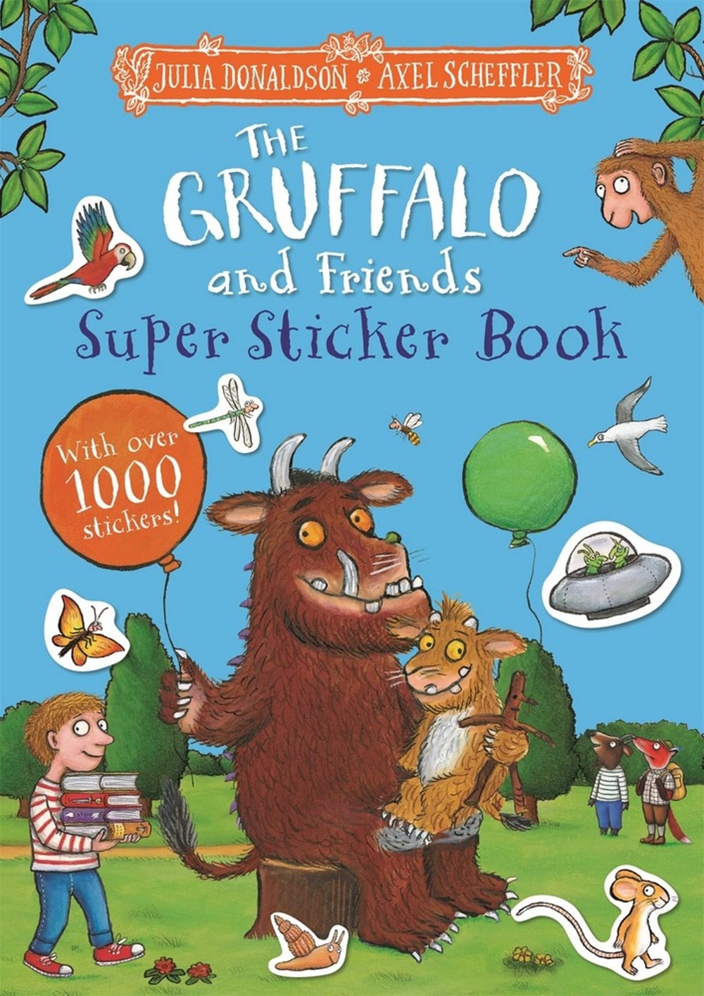 貼紙遊戲書The Gruffalo and Friends Super Sticker Book