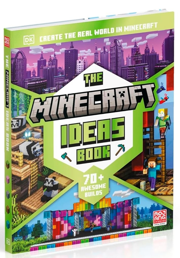 Minecraft官方授權創意書The Minecraft Ideas Book: Create the Real World in Mi