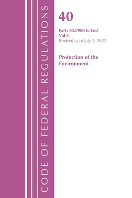 Code of Federal Regulations, Title 40 Protection of the Environment 63.8980-End, Revised as of July 1, 2022: Volume 6