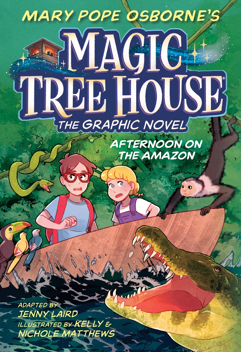 神奇樹屋漫畫Magic Tree House: Afternoon on the Amazon Graphic Novel