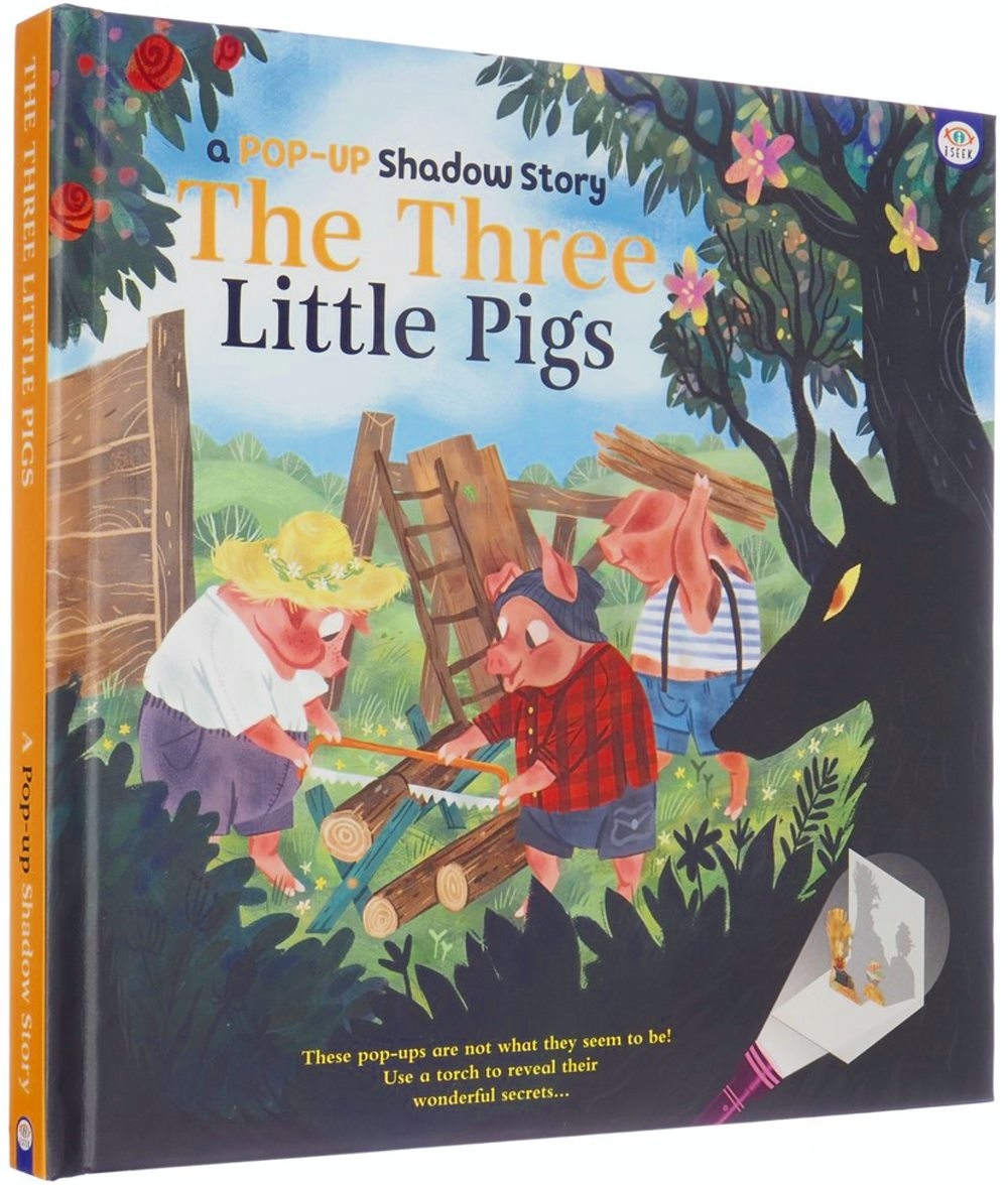 光影立體書：三隻小豬Three Little Pigs (Shadow Stories): 2