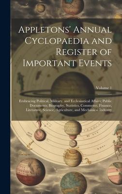 Appletons’ Annual Cyclopaedia and Register of Important Events: Embracing Political, Military, and Ecclesiastical Affairs; Public Documents; Biography