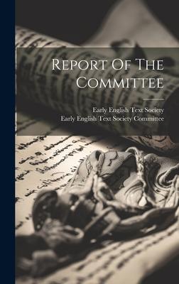 Report Of The Committee