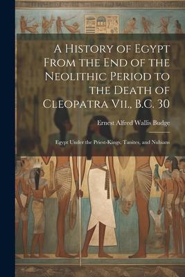 A History of Egypt From the End of the Neolithic Period to the Death of Cleopatra Vii., B.C. 30: Egypt Under the Priest-Kings, Tanites, and Nubians