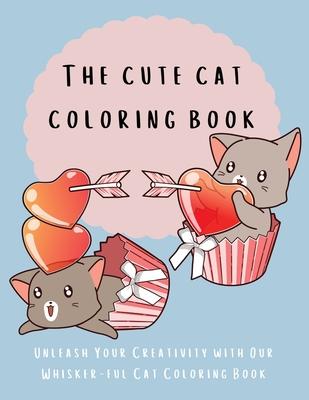 The Cute Cat Coloring Book