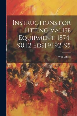 Instructions for Fitting Valise Equipment. 1874, 90 [2 Eds],91,92, 95