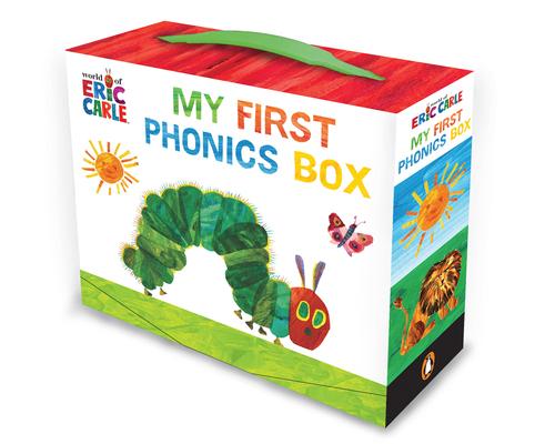 艾瑞卡爾繽紛世界：寶貝第一套自然發音學習教材(學齡前，12冊附書盒)World of Eric Carle: My First Phonics Box