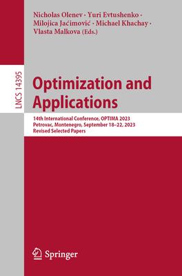 Optimization and Applications: 14th International Conference, Optima 2023, Petrovac, Montenegro, September 18-22, 2023, Revised Selected Papers