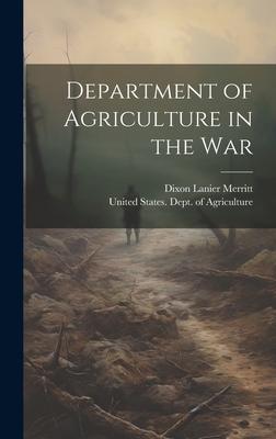 Department of Agriculture in the War