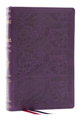 RSV Personal Size Bible with Cross References, Purple Leathersoft, (Sovereign Collection)