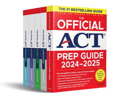 The Official ACT Prep & Subject Guides 2024-2025 Complete Set