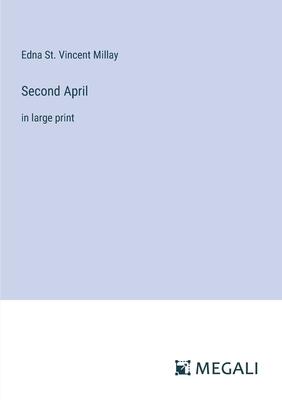 Second April: in large print