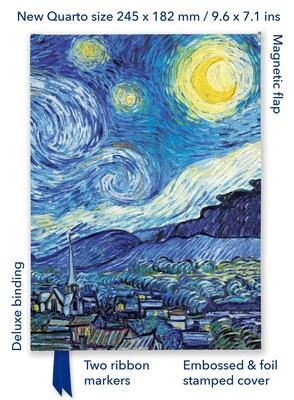 Vincent Van Gogh: The Starry Night (Foiled Quarto Journal)