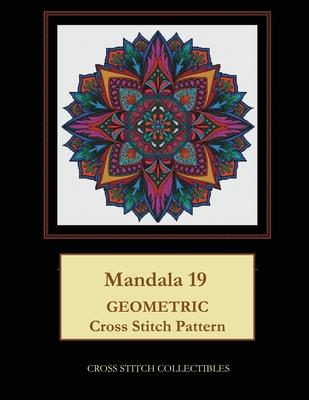 Mandala 19: Geometric Cross Stitch Pattern