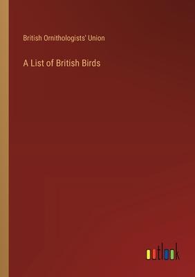 A List of British Birds