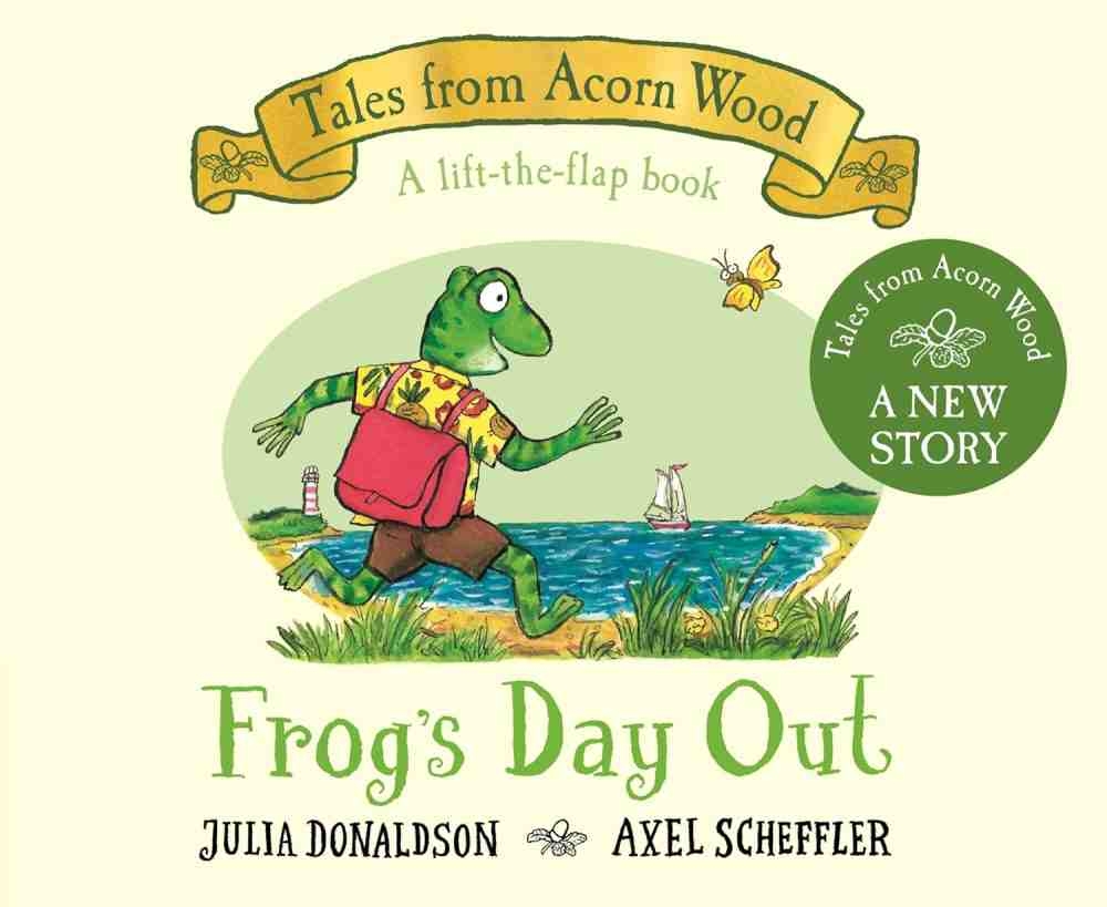 翻翻硬頁書Tales From Acorn Wood: Frog’s Day Out: A Lift-The-Flap Story