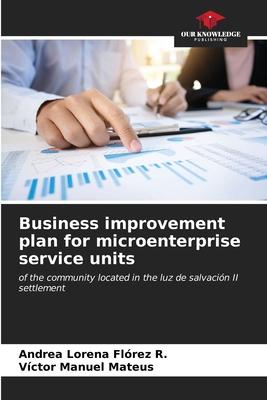 Business improvement plan for microenterprise service units