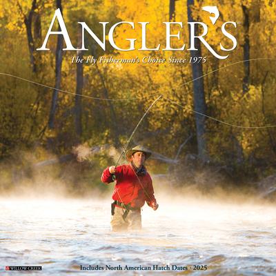 Angler’s 2025 12 X 12 Wall Calendar