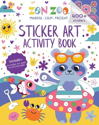 Zen Zoo: Sticker Art Activity Book